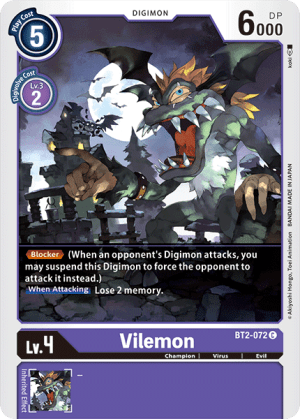 Card: Vilemon