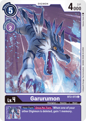 Card: Garurumon