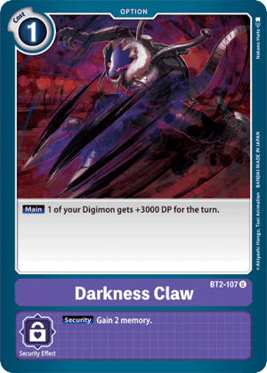 Card: Darkness Claw