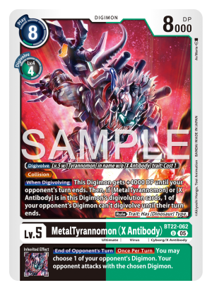 MetalTyrannomon (X Antibody)