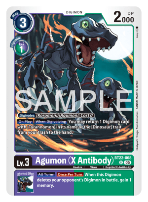 Agumon (X Antibody)