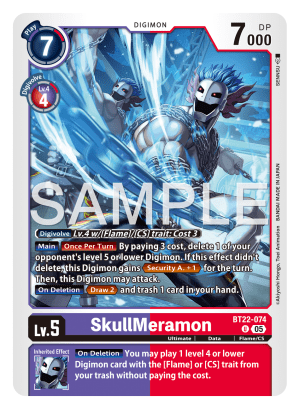 Card: SkullMeramon