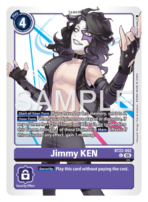 Card: Jimmy KEN