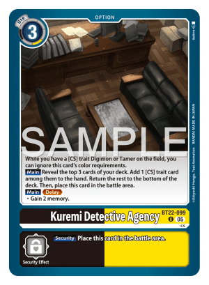 Card: Kuremi Detective Agency