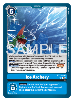 Card: Ice Archery