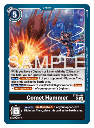 Card: Comet Hammer