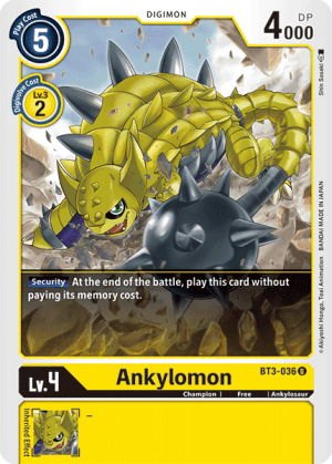 Card: Ankylomon