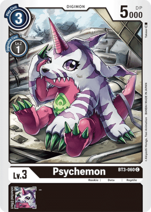 Psychemon Slams in to Digimon Masters