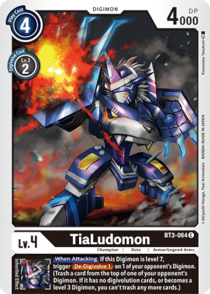 Red Black Legend Arms 2 Digimoncard
