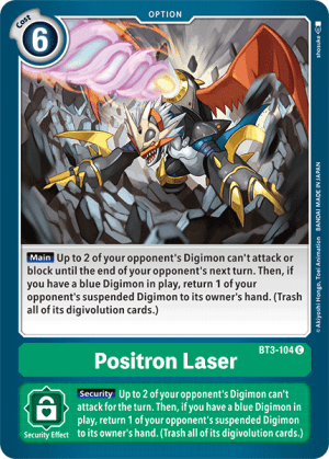 Card: Positron Laser