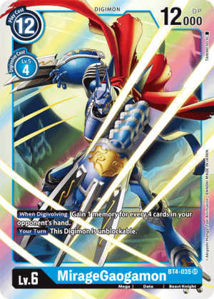 Card: MirageGaogamon