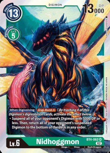 Digimon TCG 2020 BT4-091 Chaosmon: Valdur Arm Super Rare 