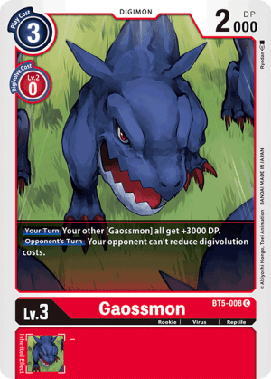 Card: Gaossmon