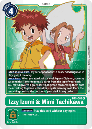 Card: Izzy Izumi & Mimi Tachikawa