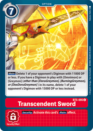 Card: Transcendent Sword