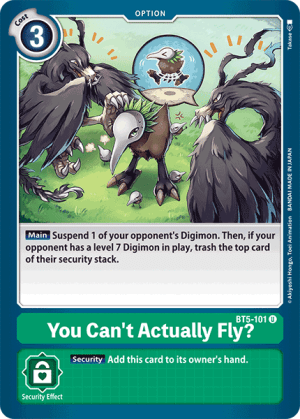 Card: You Can't Actually Fly?