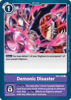 Demonic Disaster