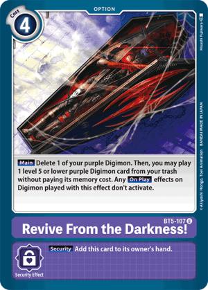 Card: Revive From the Darkness!