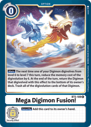 Card: Mega Digimon Fusion!