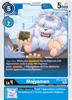 Card: Mojyamon