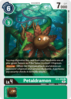 Card: Petaldramon