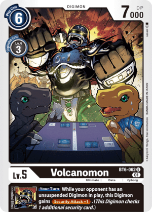 Card: Volcanomon