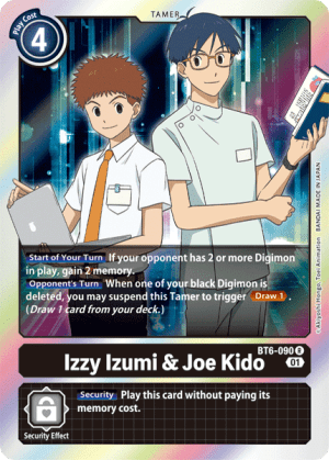 Card: Izzy Izumi & Joe Kido