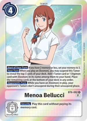 Card: Menoa Bellucci