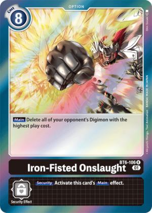 Card: Iron-Fisted Onslaught