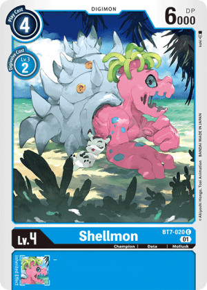 Shellmon (BT7-020) - Digimon Card Database