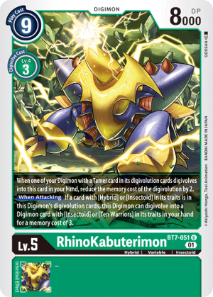 Card: RhinoKabuterimon