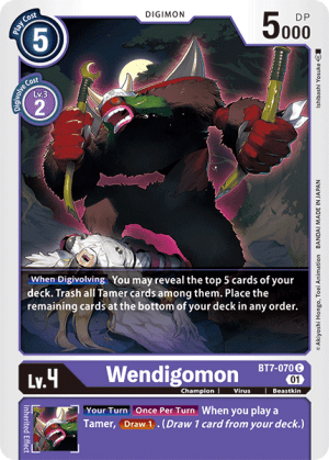 Card: Wendigomon