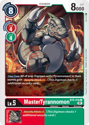 Card: MasterTyrannomon