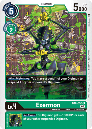 Card: Exermon