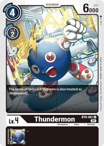 Card: Thundermon