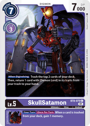 Card: SkullSatamon