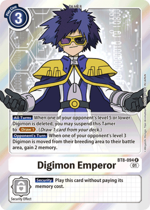 Card: Digimon Emperor