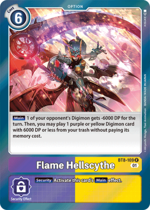 Card: Flame Hellscythe