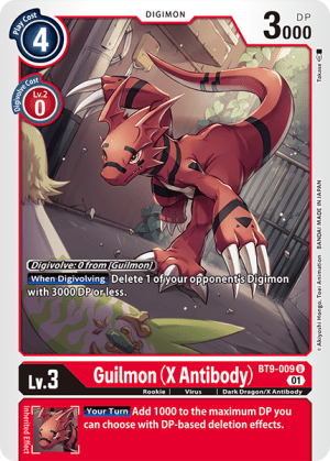 Card: Guilmon (X Antibody)