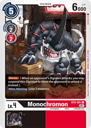 Card: Monochromon