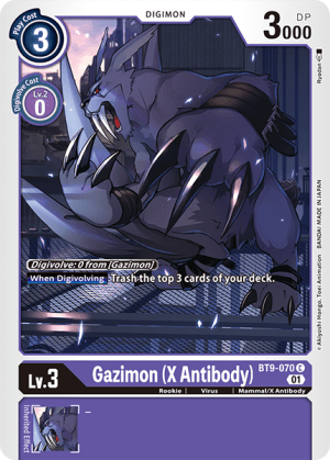Card: Gazimon (X Antibody)