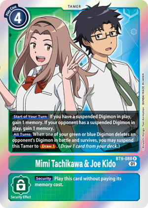 Card: Mimi Tachikawa & Joe Kido
