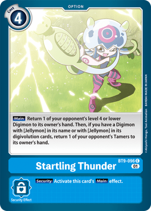 Card: Startling Thunder