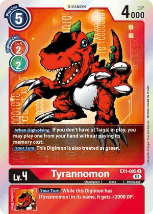 Card: Tyrannomon