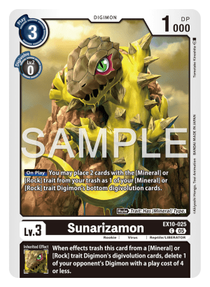 Card: Sunarizamon