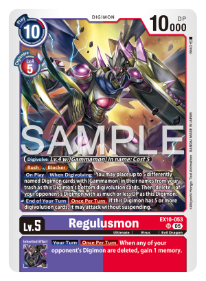 Card: Regulusmon