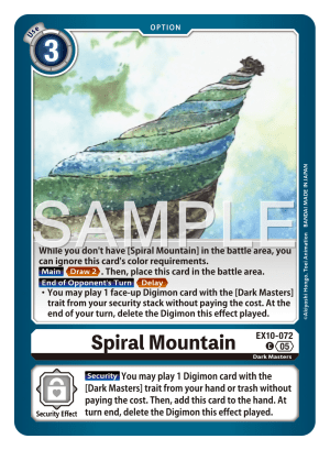 Card: Spiral Mountain