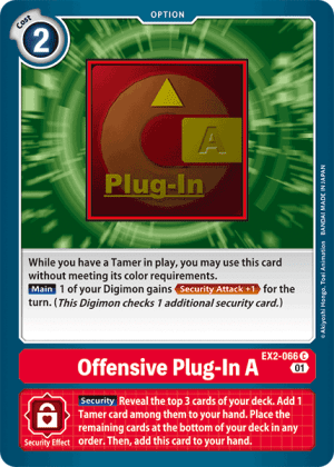 Card: Offensive Plug-In A
