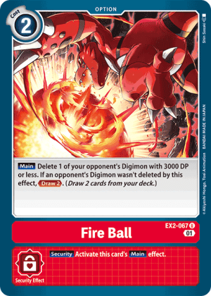 Card: Fire Ball