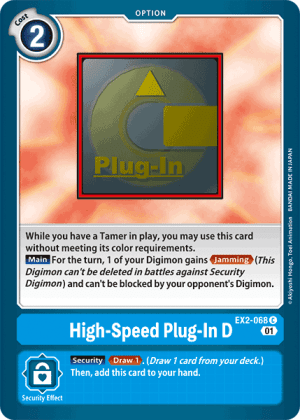 Card: High-Speed Plug-In D